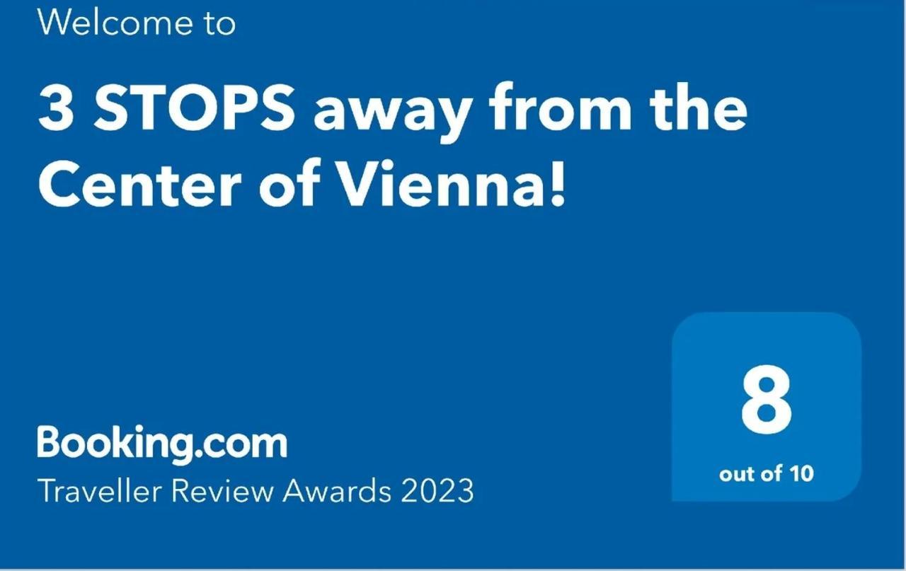 Center ! 3 Stops Away From The Center Of Vienna! Buitenkant foto